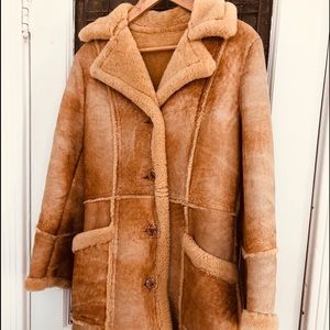 Vintage 70’s 100 % Shearling Coat